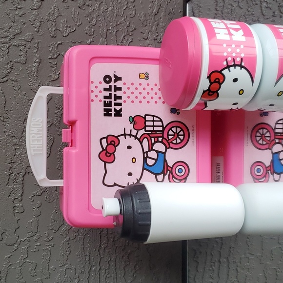 Hello Kitty Other Hello Kitty Thermos Lunch Box With Water Bottle
